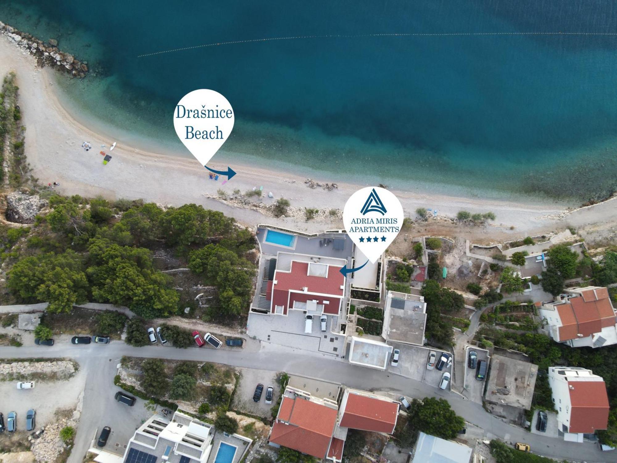 Adria Miris Apartments دراسنيتش المظهر الخارجي الصورة